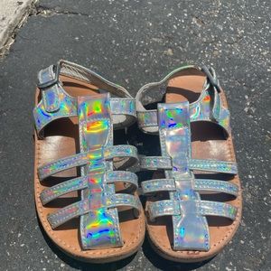 Freshly Picked: Holographic Bixby Sandals